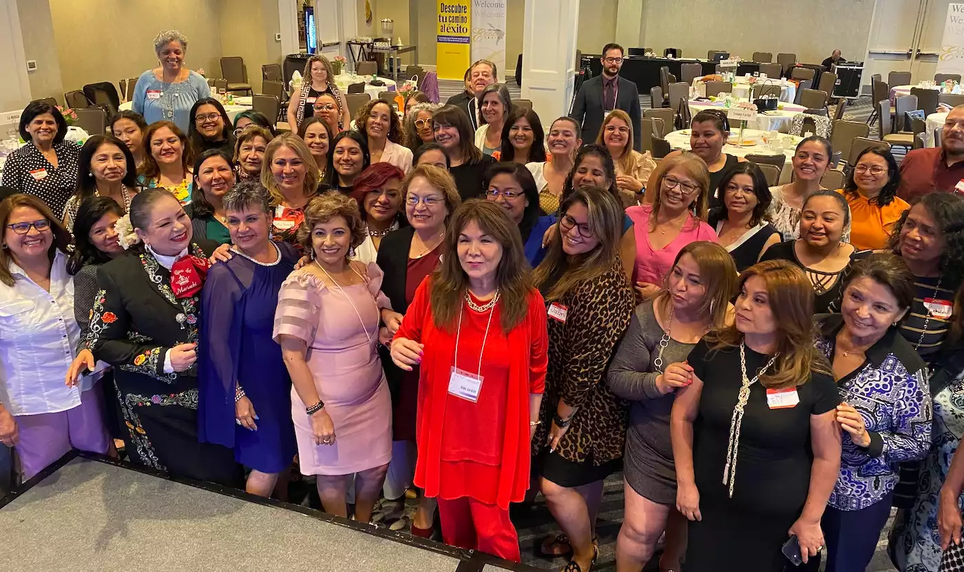 Grupo de asistentes de LatinaCon